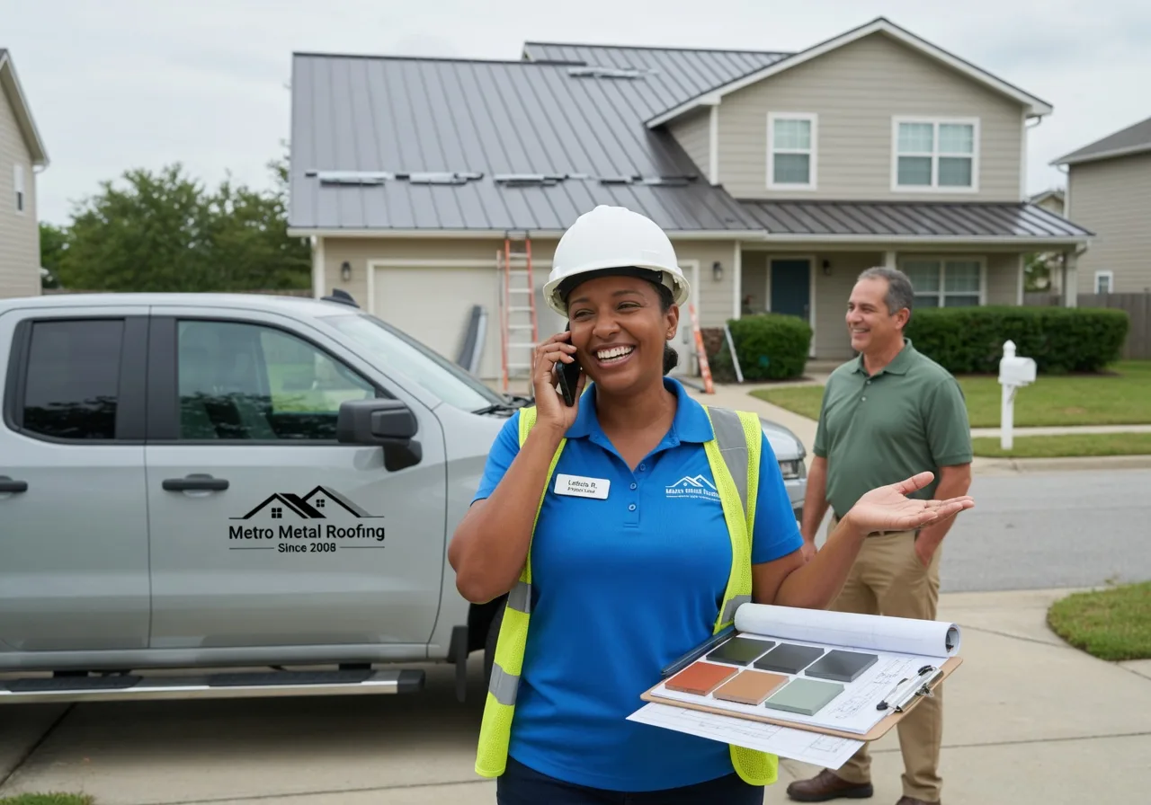 Metal Roof Repair in Deer Creek, OK